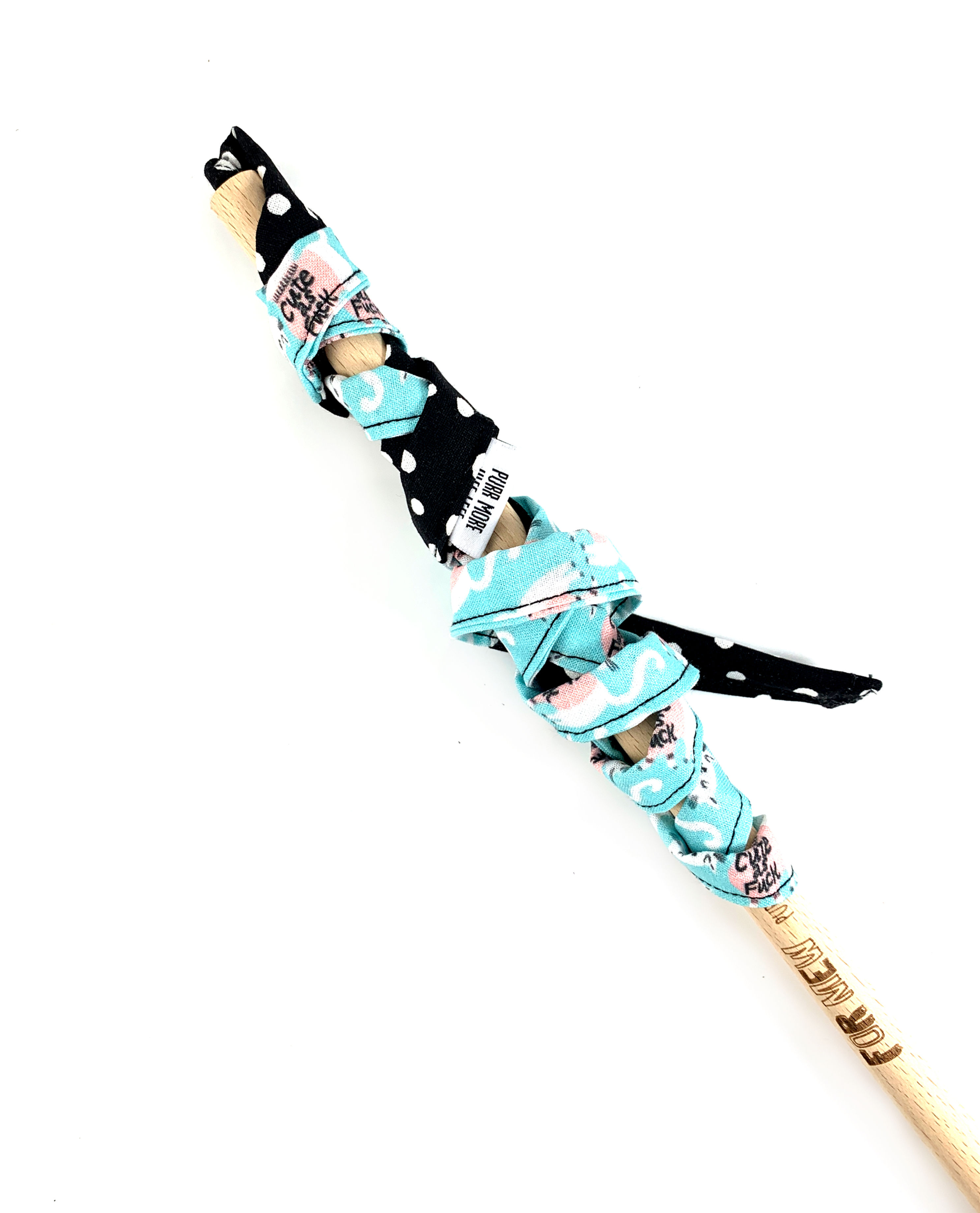 Cute As Fuck Kitty Mewdle Wand Toy