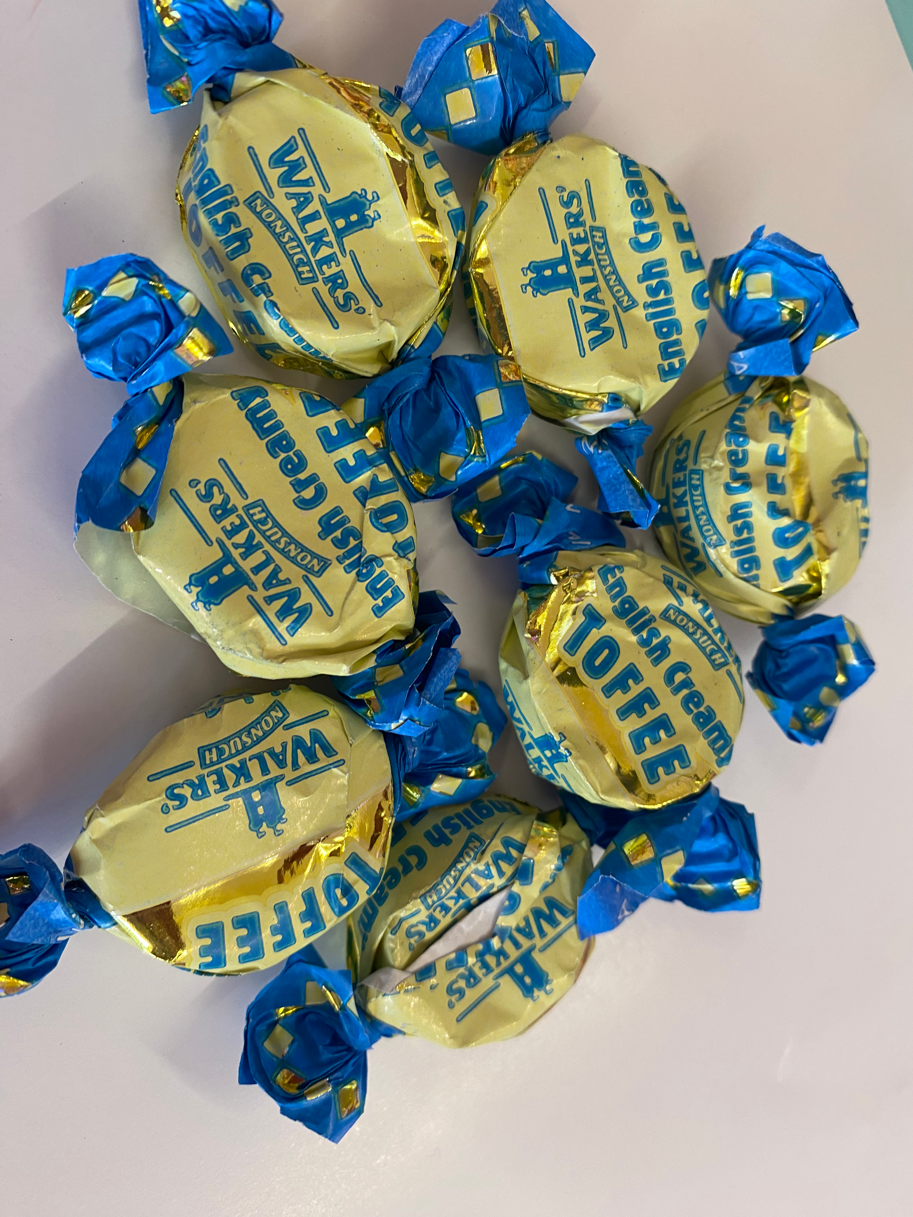 Walkers English Creamy Toffees