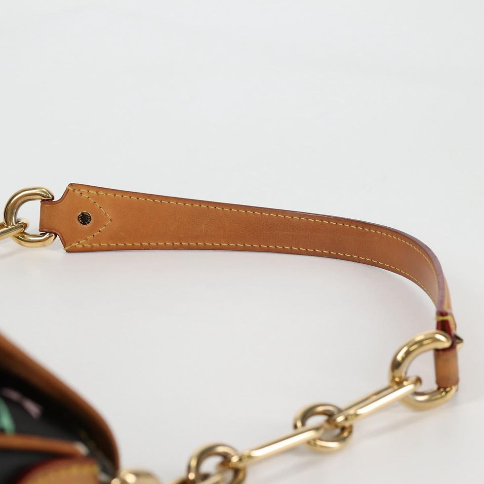 Thumbnail: LOUIS VUITTON Monogram Multicolor Patti Shoulder Bag Black