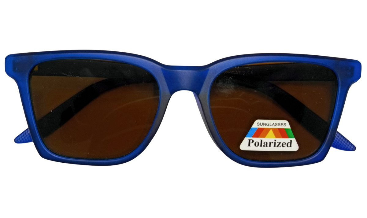 Окуляри сонцезахисні Zuobang 90368 синій-матовий / 0.00