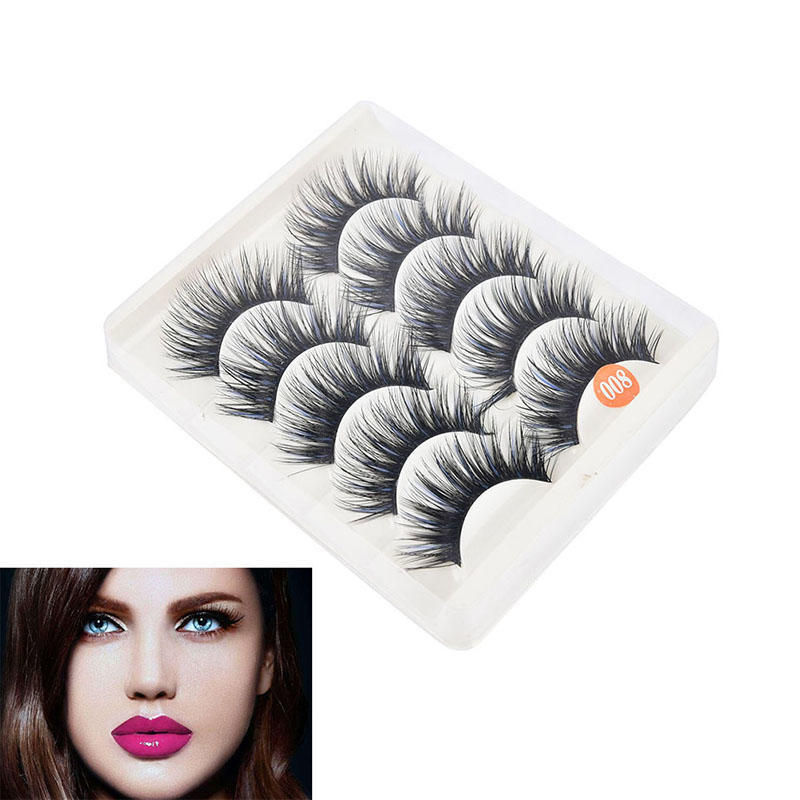 Thumbnail: Thick 3 D reusable eyelashes,