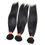 Thumbnail: 1 BUNCH OF BLACK STRAIGHT VIRGIN HUMAN HAIR