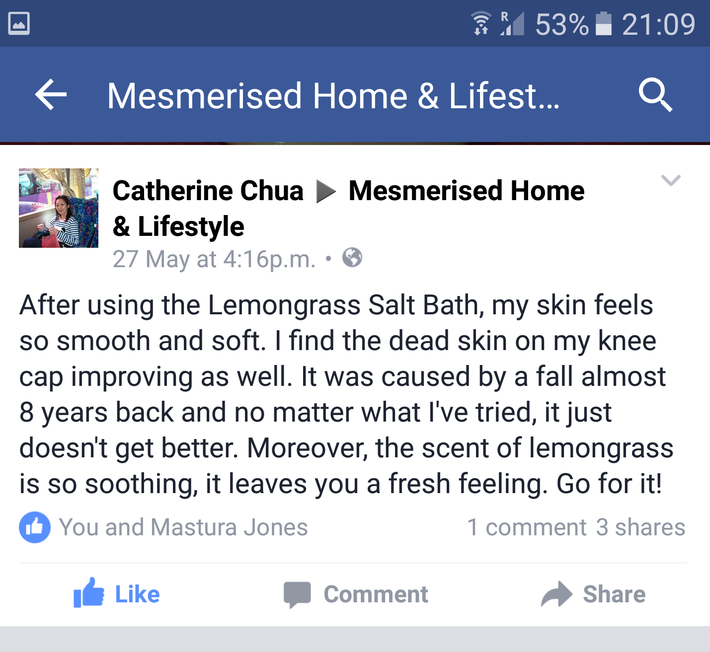 Testimonial Catherine