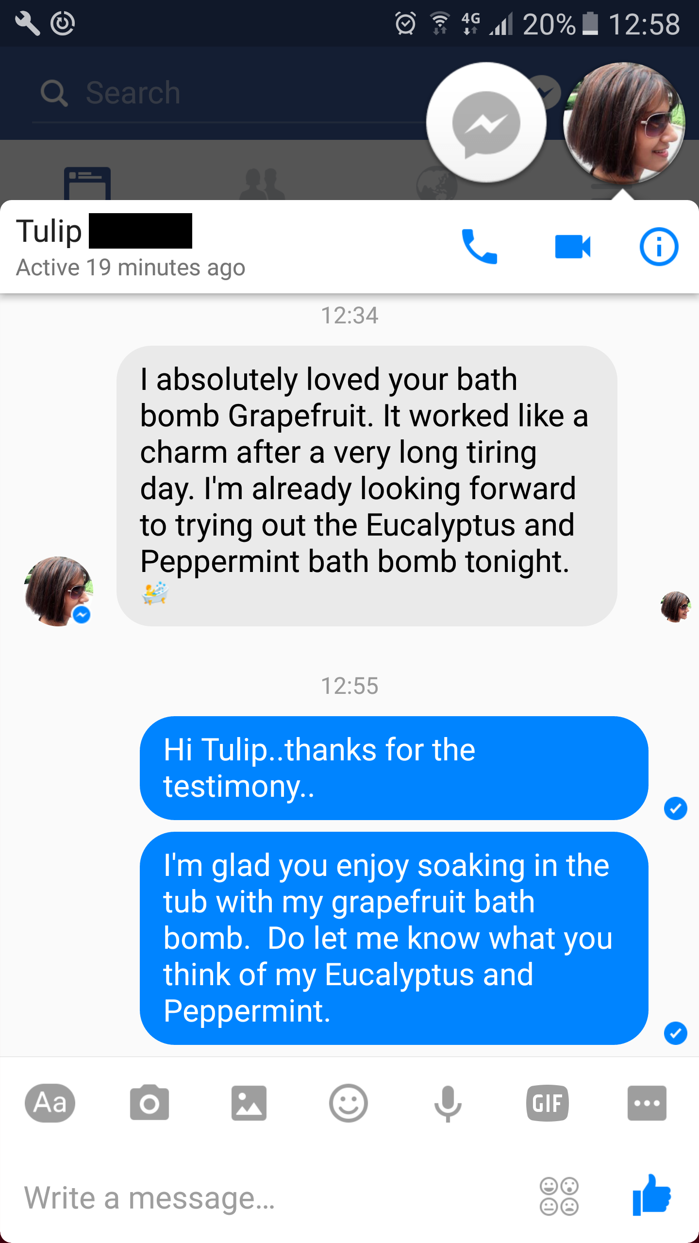 Testimonial Tulip