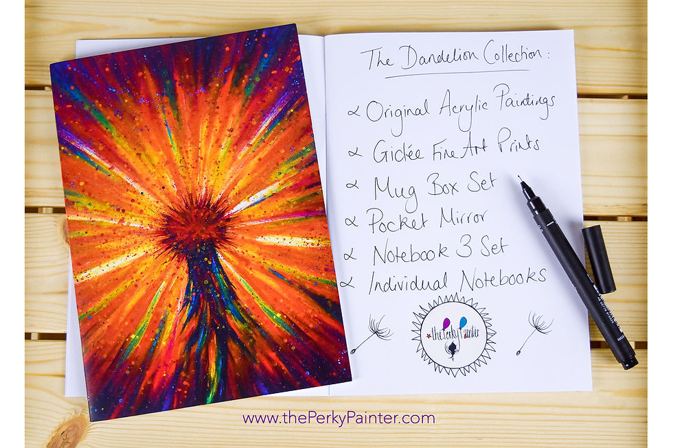 Thumbnail: Dandelion Collection Notebook Set