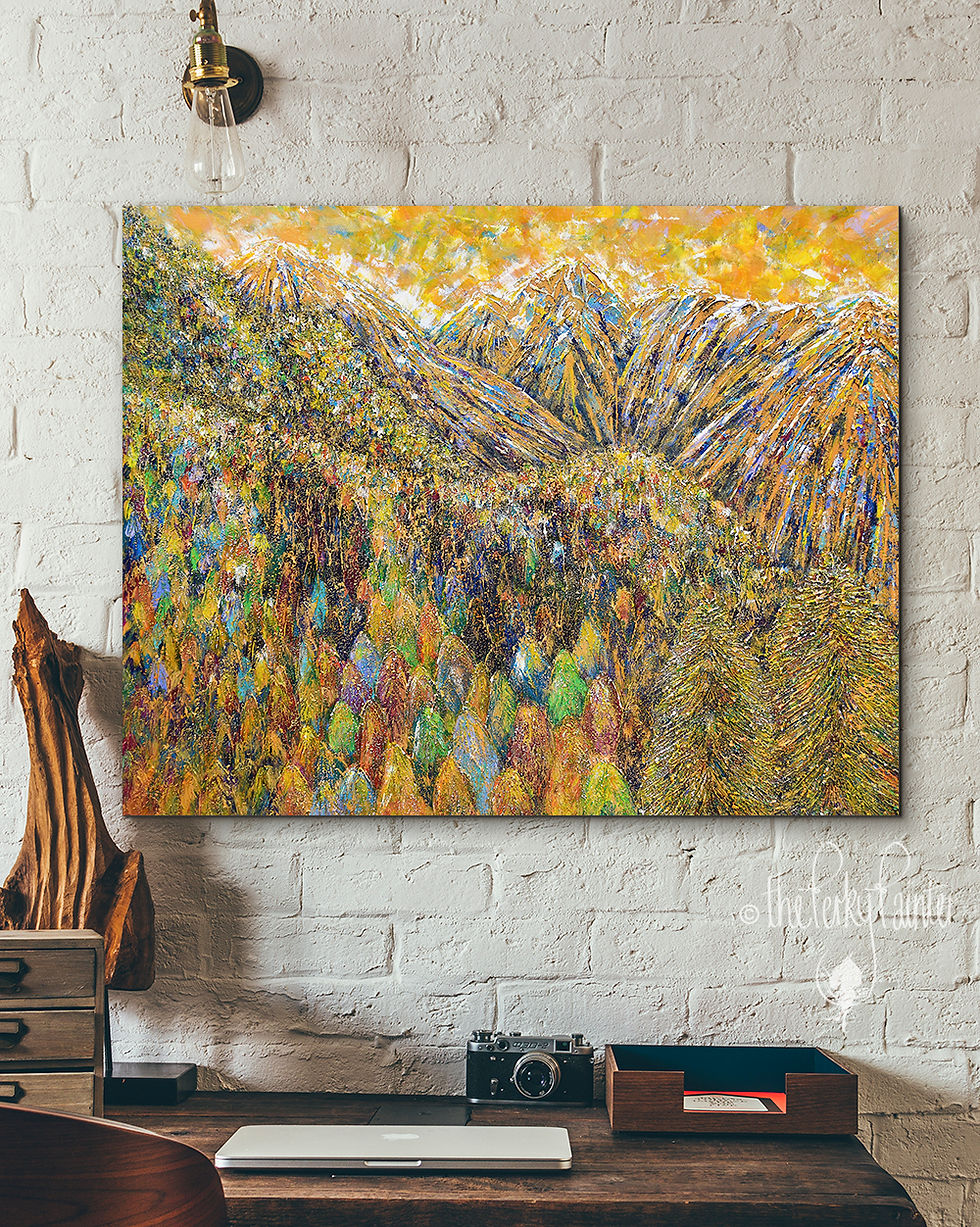 Thumbnail: ‘Hike’ Original Painting