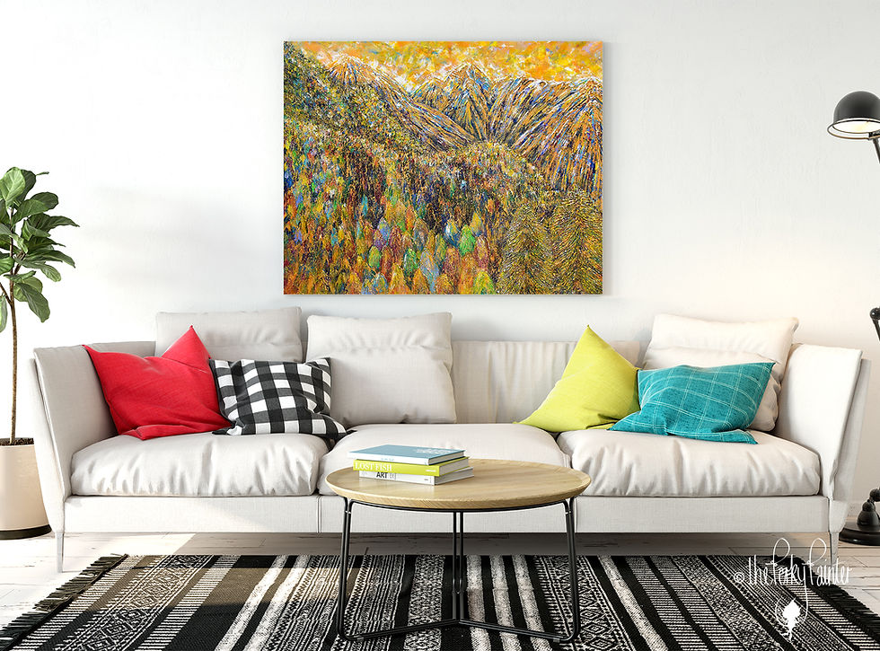 Thumbnail: ‘Hike’ Original Painting