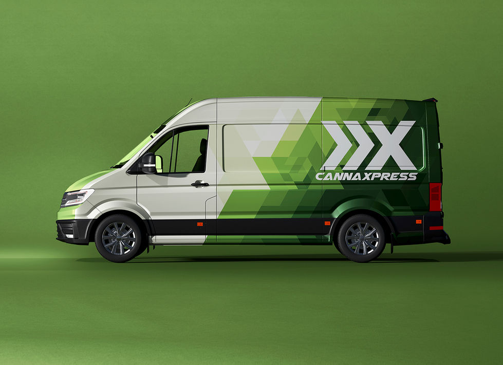 CannaXpress Delivery Van Wrap