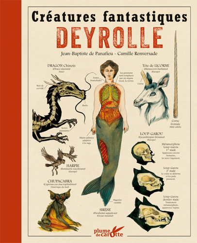Créatures fantastiques Deyrolle : nouvelle édition | Plume de carotte