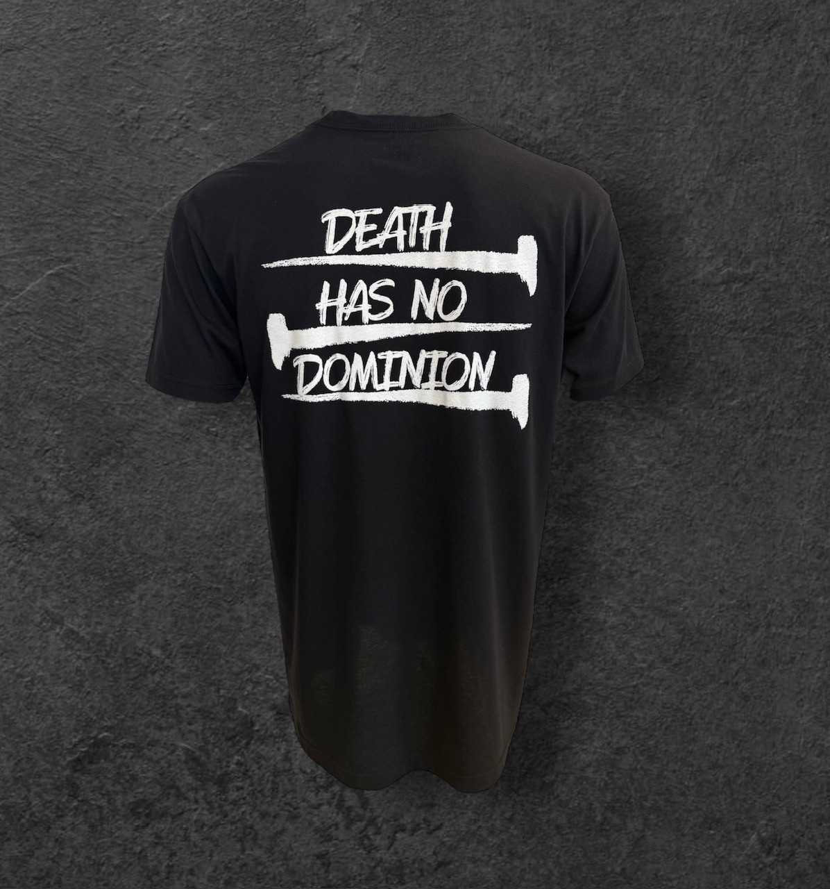 Nails Shirt Black with White