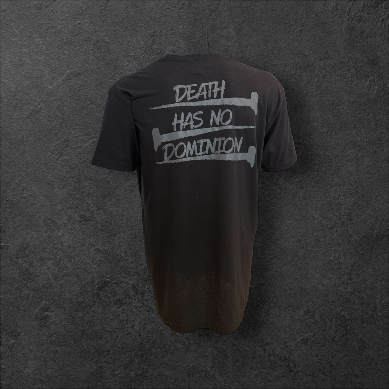 Nails Shirt Black with Grey