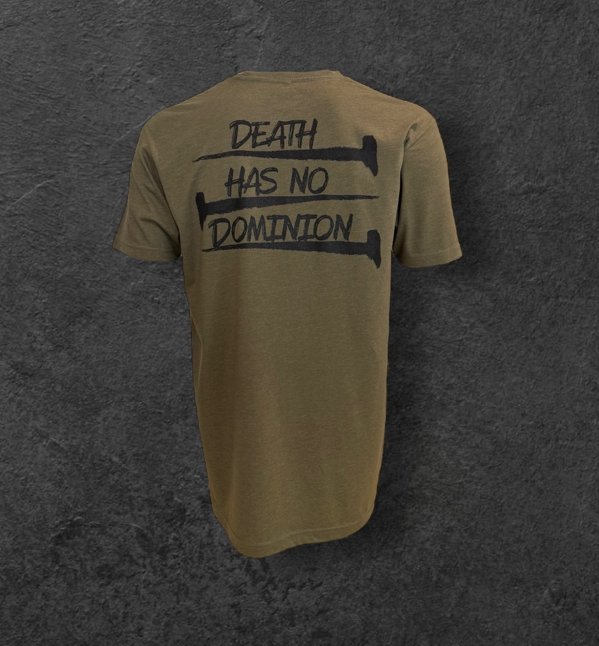 Nails Shirt Military Green with Black