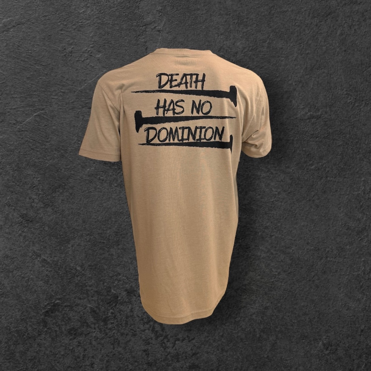Nails Shirt Heather Tan with Black