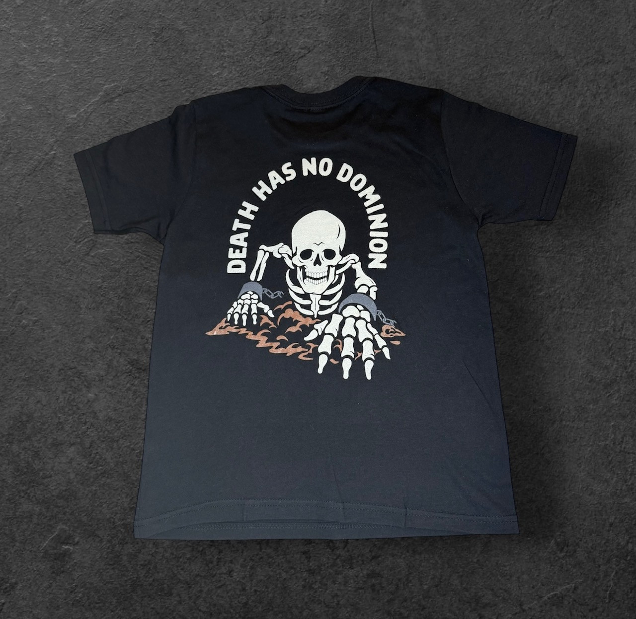 Kids Skeleton Shirt Black