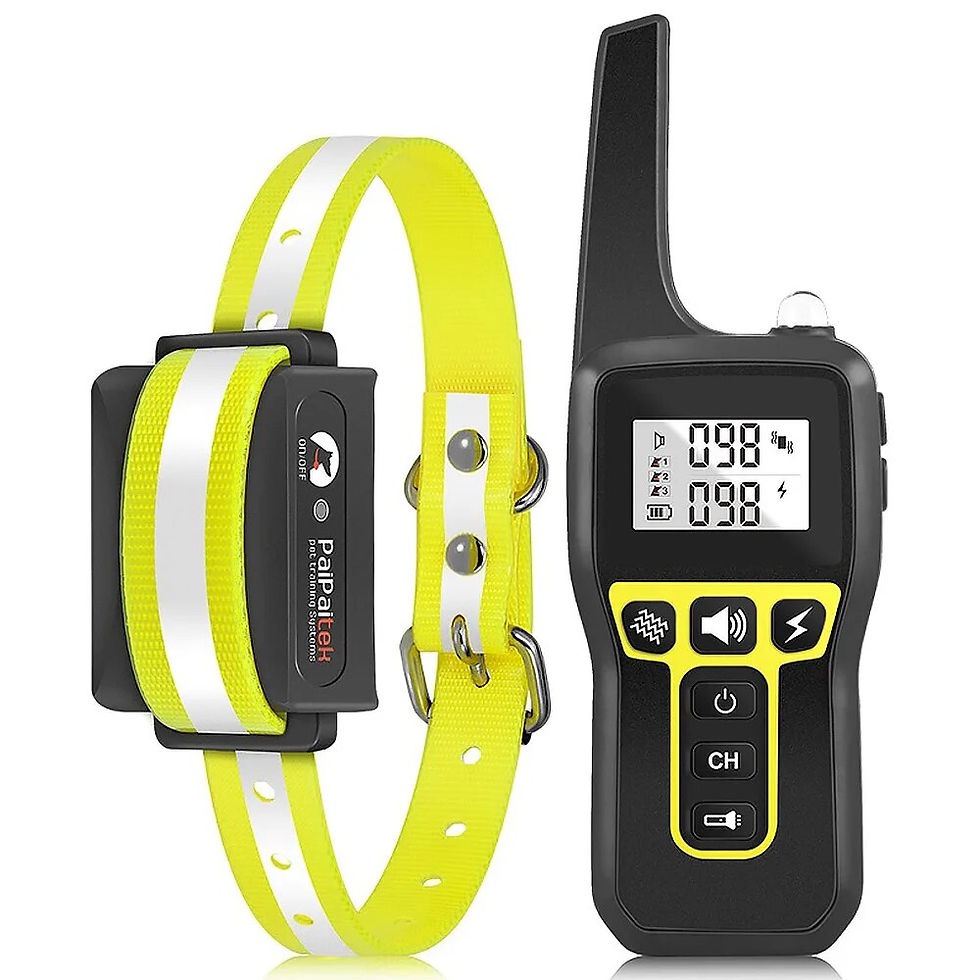 Thumbnail: 1000M Dog Training Collar ,Universal Dog Bark Collar,Waterproof Rechargeable ,Do