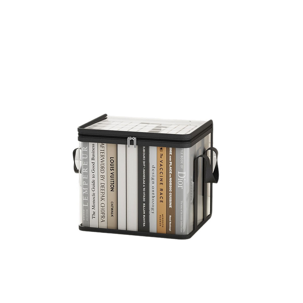 Miniatura: Extra Large Book Dust-Proof Storage Bag, Transparent Waterproof Transparent Book