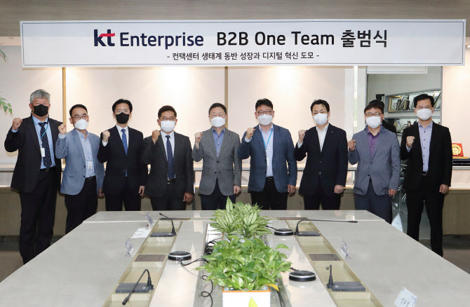 KT, 'B2B 원팀' 출범...컨택센터 디지털전환부터 추진