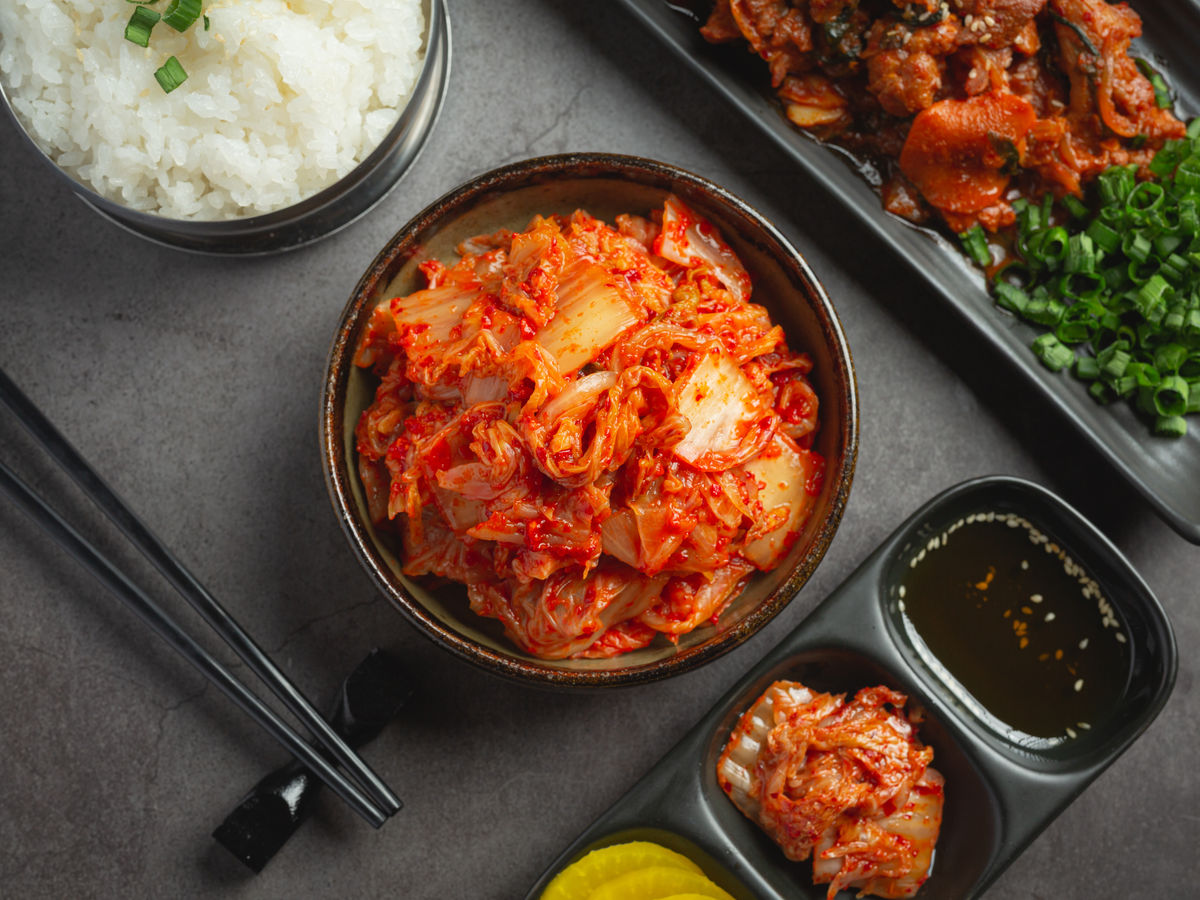 Cucumber Kimchi Tray