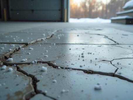 Why Your Garage Floor is Suffering After Snowstorms and How to Protect It