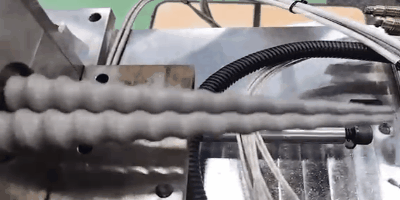 ２軸押出機　テスト装置