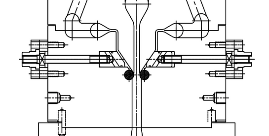 チョークバー方式 フィードブロック