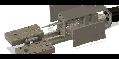 ２軸押出機　テスト装置