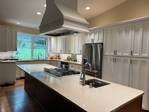 restored kitchen cabinets
