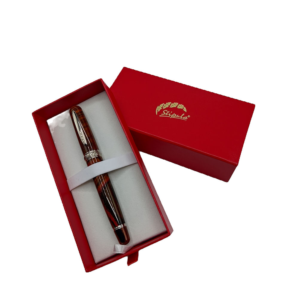 Thumbnail: ETRURIA MAGNIFICA F.P. EBONITE ORANGE/BLACK