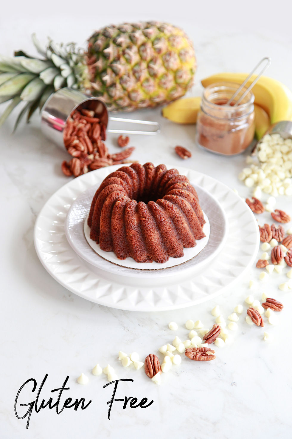 Gluten free hummingbird rum cake medium bundt