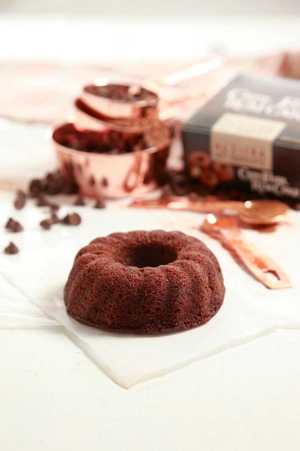 small Mexican Hot Chocolate Rum Cake