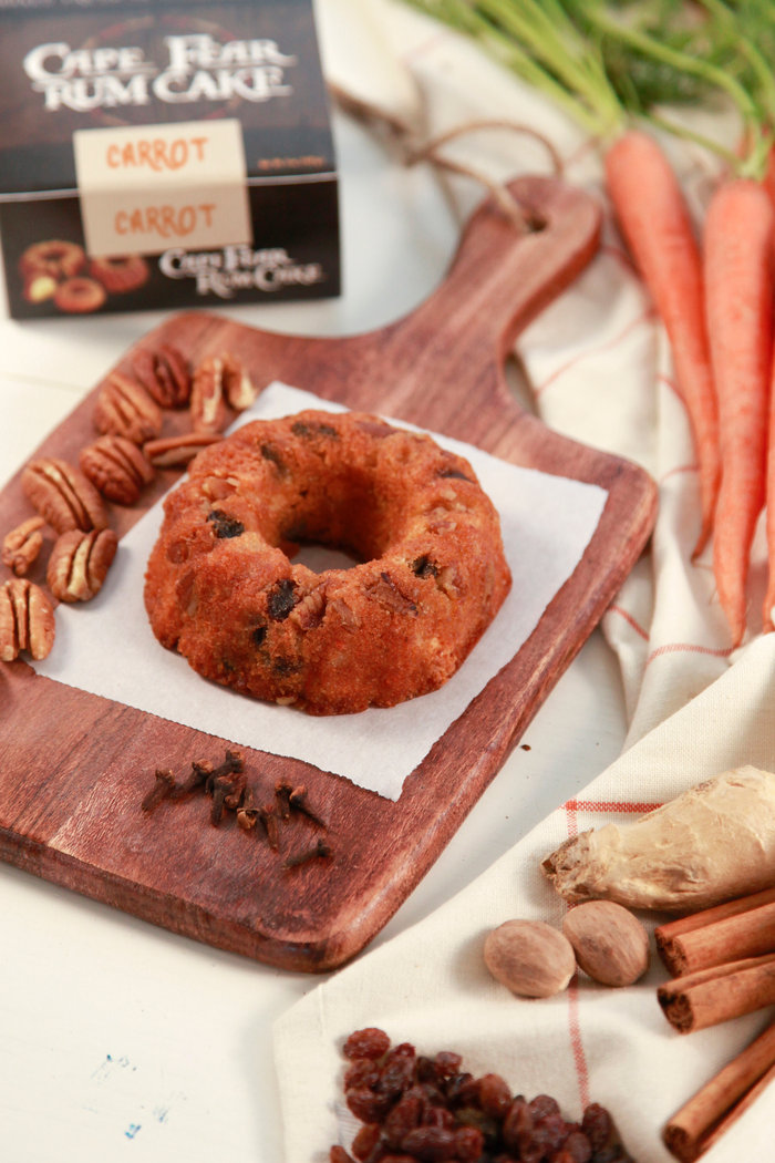 CARROT RUM CAKE for Easter Cape Fear Rum Cake