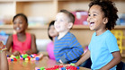 Los niños en preescolar