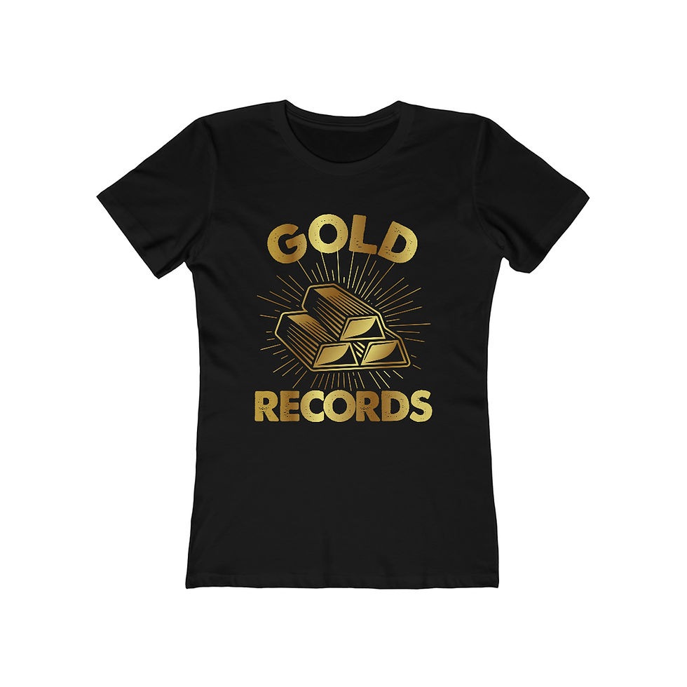 Thumbnail: God Records - Gold Bars Woman's T-Shirt