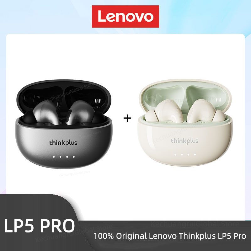 Thumbnail: Lenovo LP5 PRO Wireless Bluetooth 5.4 Earphones TWS HiFi Sound Gaming Earbuds LP