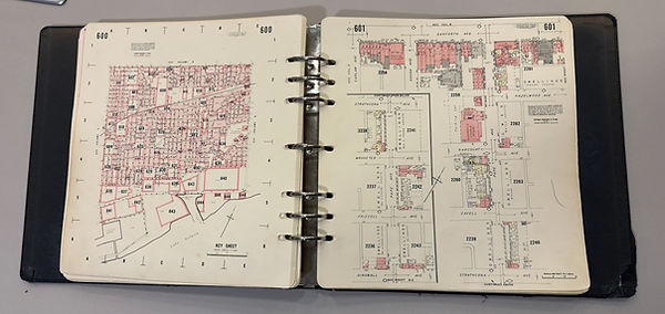 small format fire insurance plan