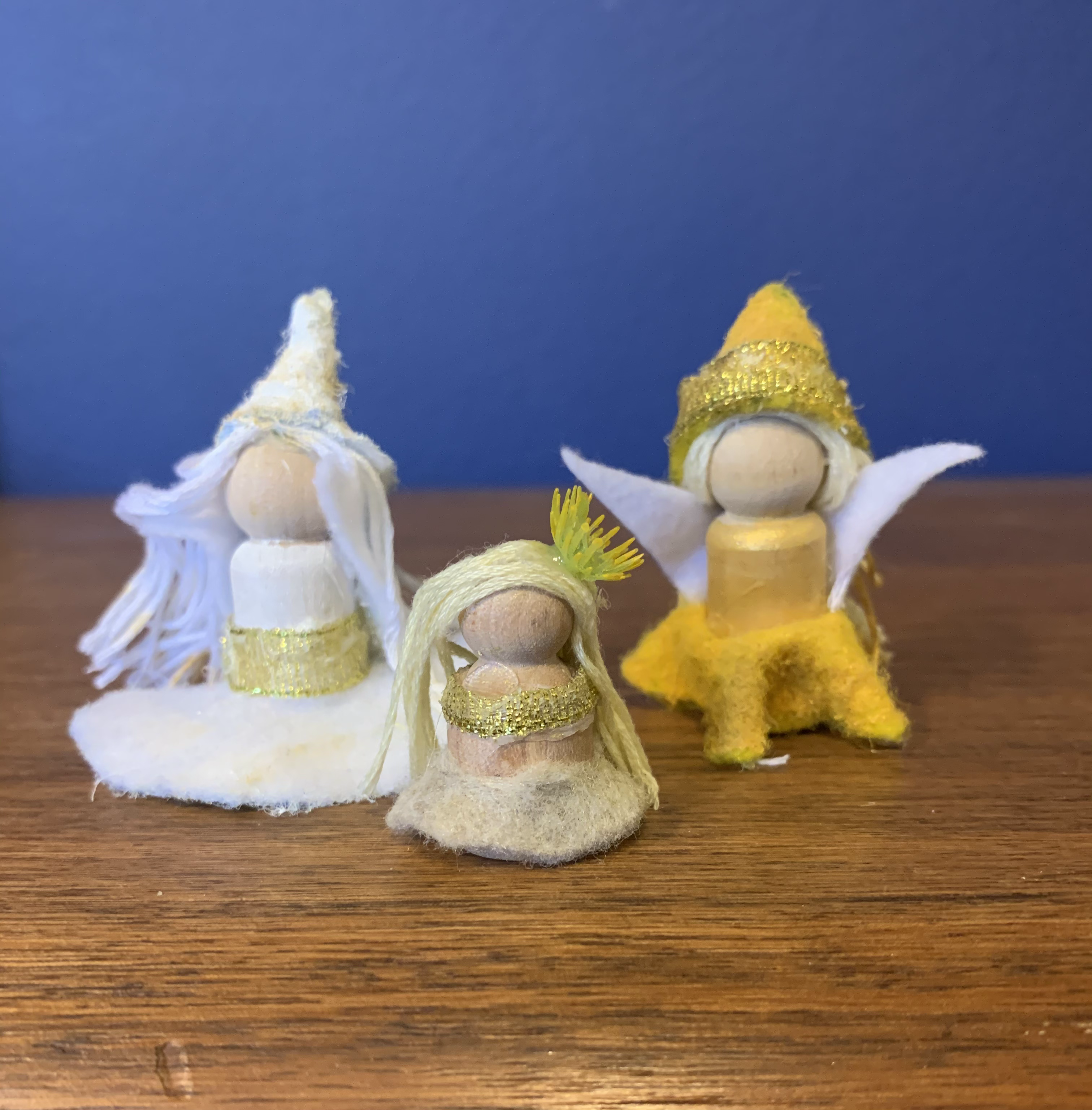 Peg doll fairy set