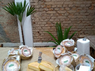 Tem expositores gourmet artesanal no festival!
