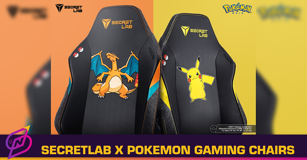 Secretlab x Pokémon Release Limited-Edition Pikachu and Charizard ...