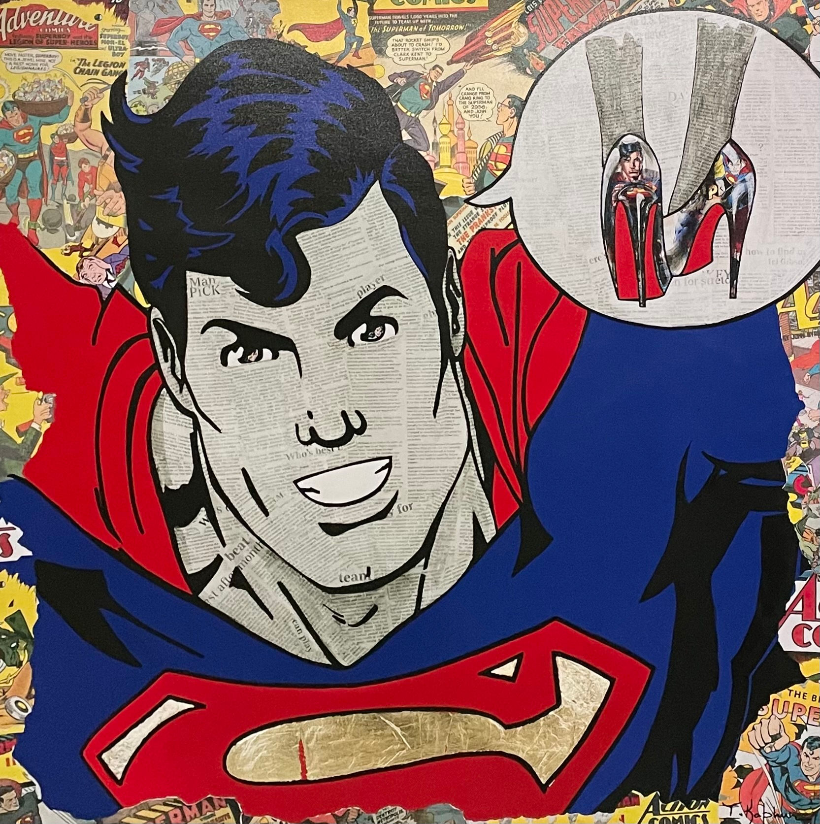 "Superman" Limited Edition Fine Art Print on Canvas