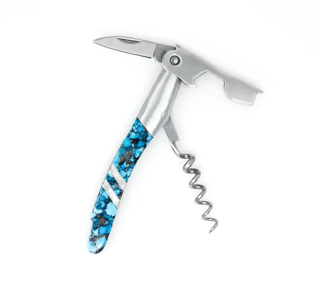 Turquoise Waiter's Knife