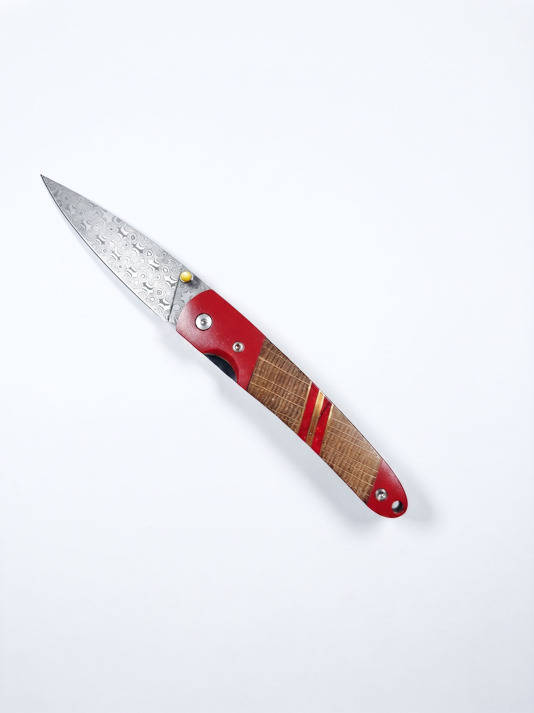 Cerakoted Red Pocket Knife