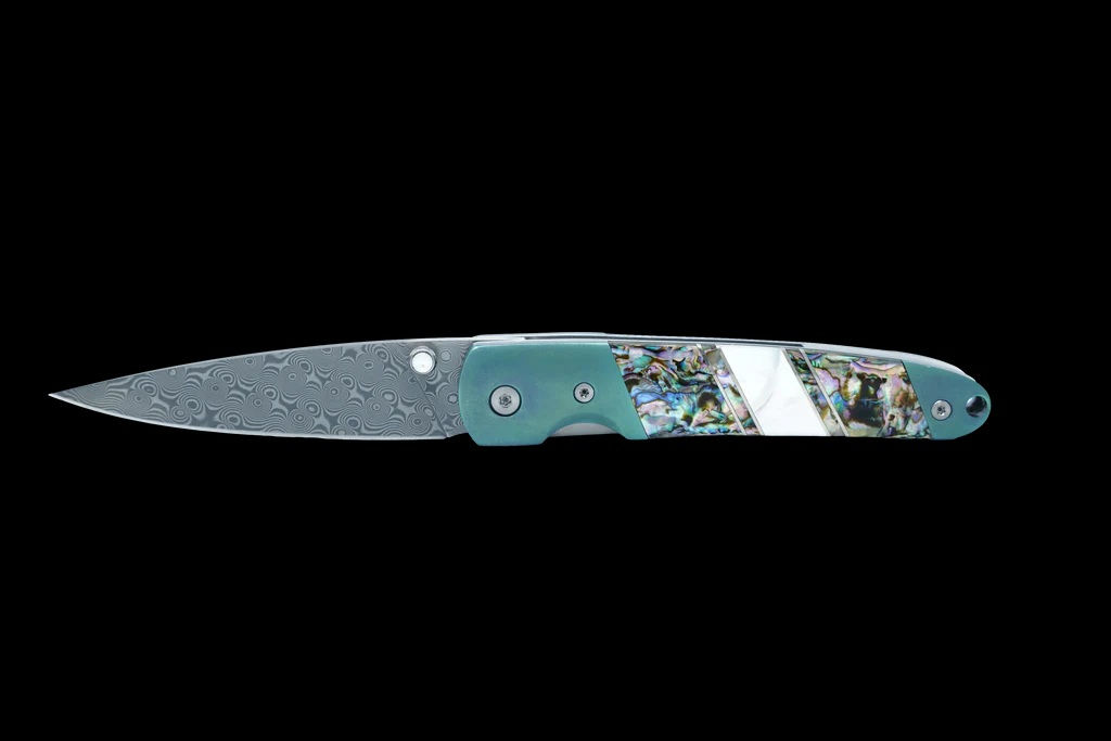 Abalone and MOP Pocket Knife