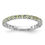 Thumbnail: Peridot Eternity Band