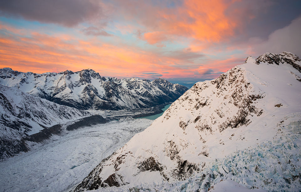 fine art print of Mt Cook landscape for Auckland gallery