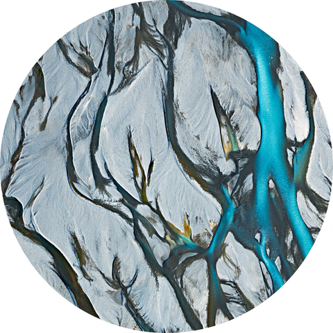 aerial photo of Auckland rivers