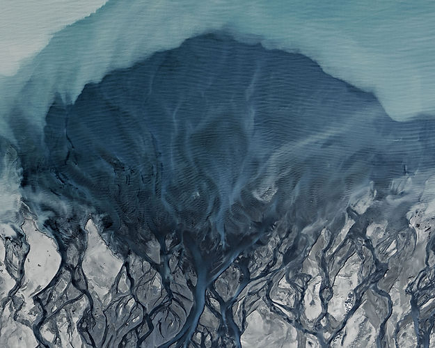 Fine Art Aerial photopgraph of Auckland ocean view