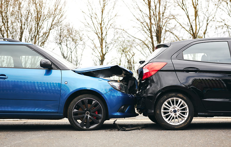 Un accident de voitures