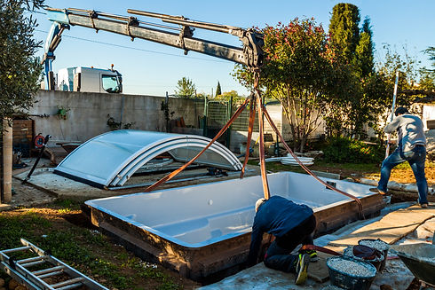 Installation d’une piscine