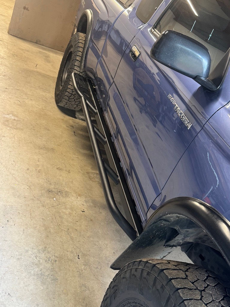 Thumbnail: 1995 - 2004 Toyota Tacoma Extended Cab Rock Sliders