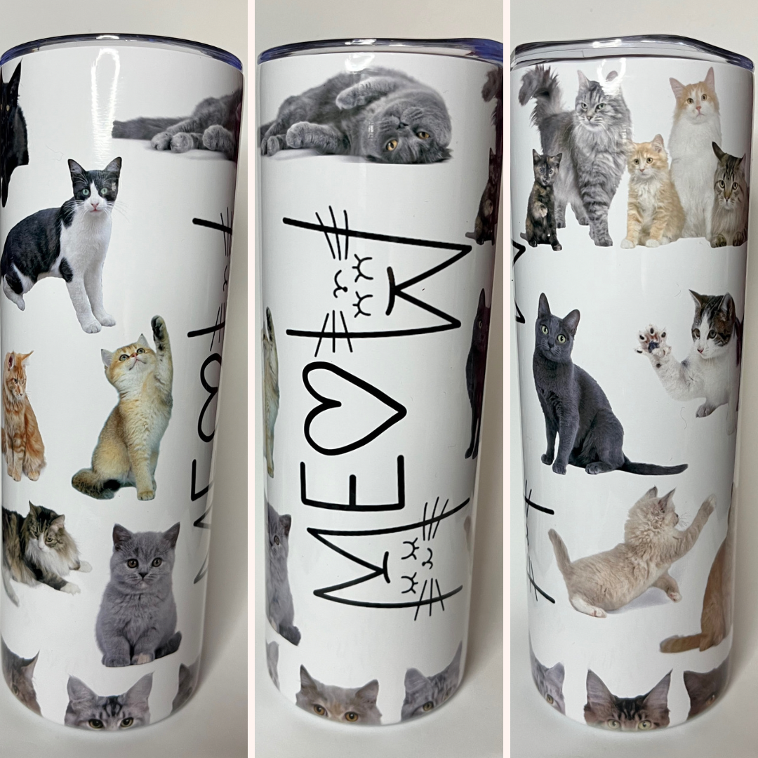 "MEOW" Tumbler